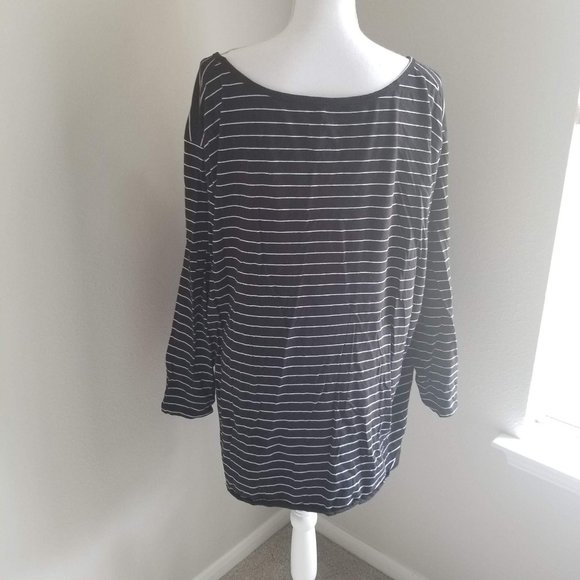 🦄 Terra & Skye / 4X / Black and White Stripe Long - Picture 2 of 3